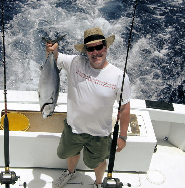 Bonito caught fishing Key West Florida on charter boat Southbound